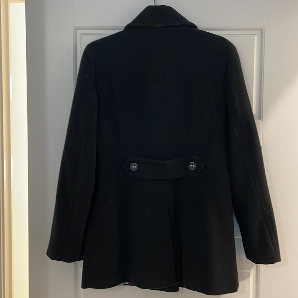 Wool Pea Coat by Calvin Klein. - Picture 3 of 5